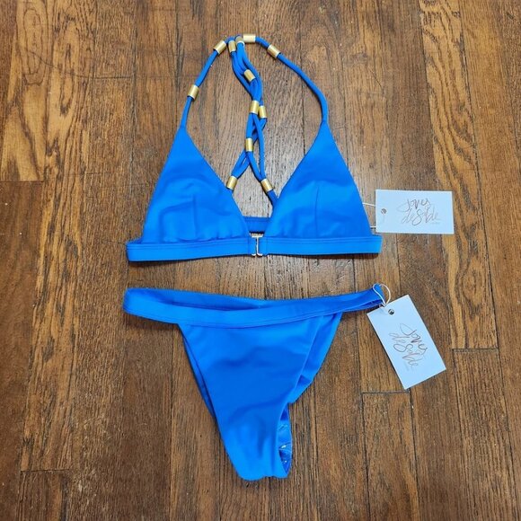 Joues de Sable Taylor Bikini Azure - Picture 2 of 8